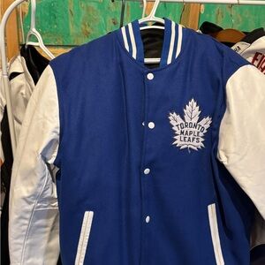 Toronto maple leaf varsity jacket
